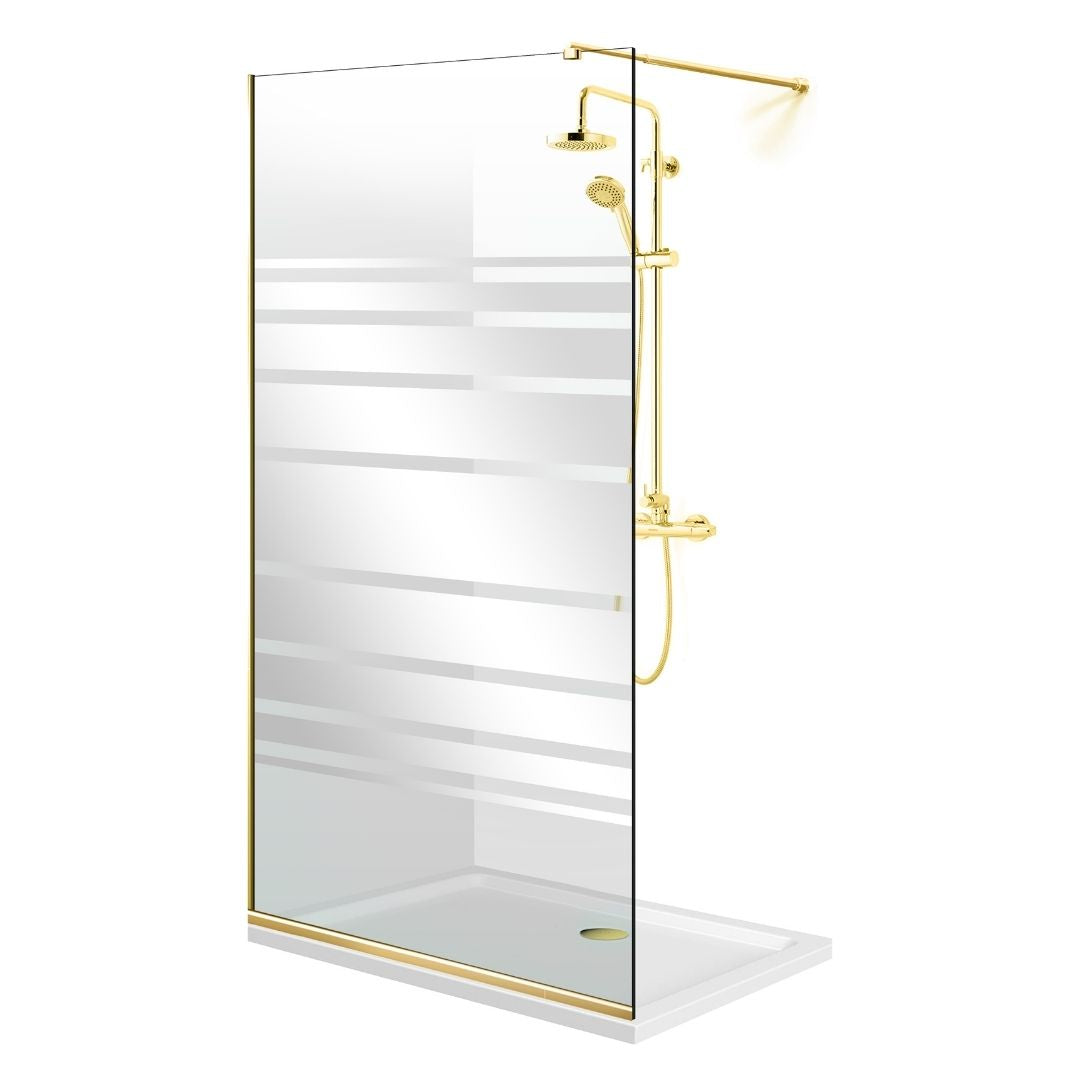 Paravan dus Walk-in, Perete dus Auriu, #Clara #Víztiszta