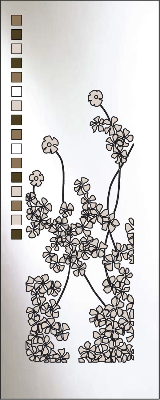 Vitralii artistice #FLOWER-1