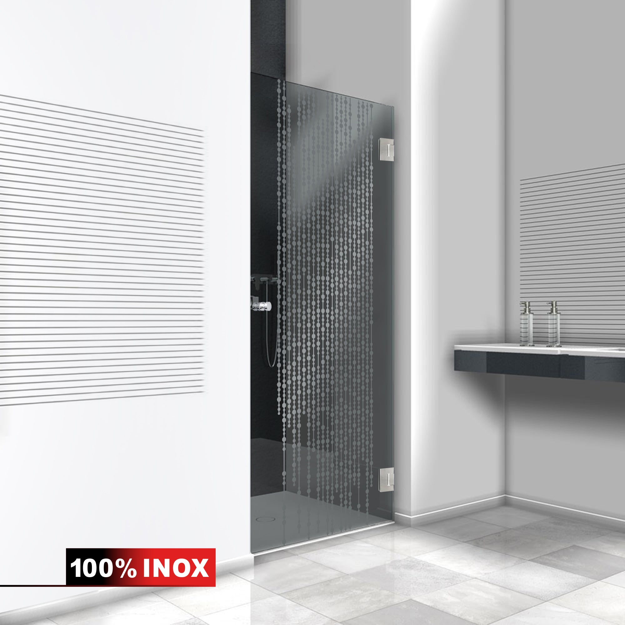 Usa dus inox #Gri