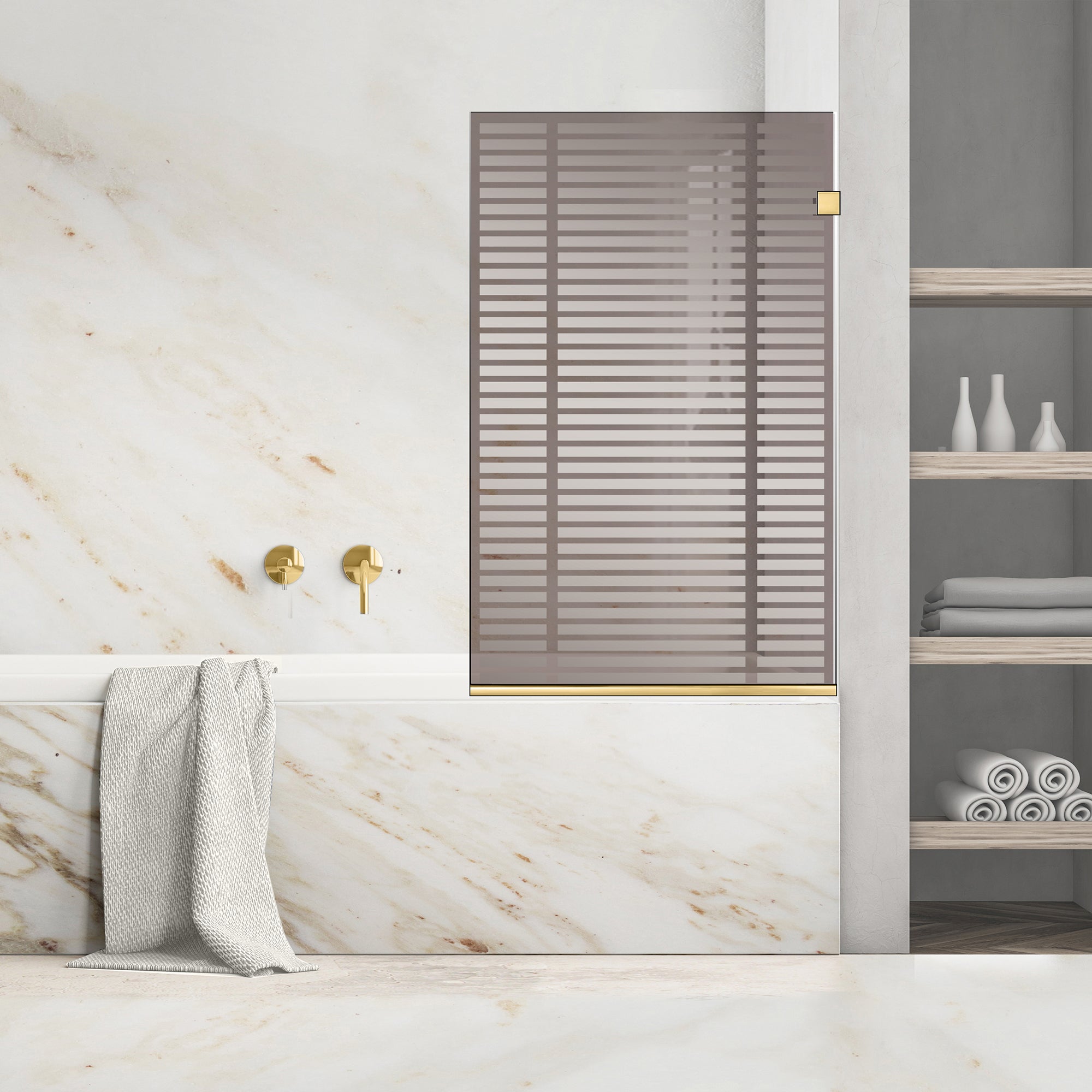 Bath screen, Bath screen Stainless steel