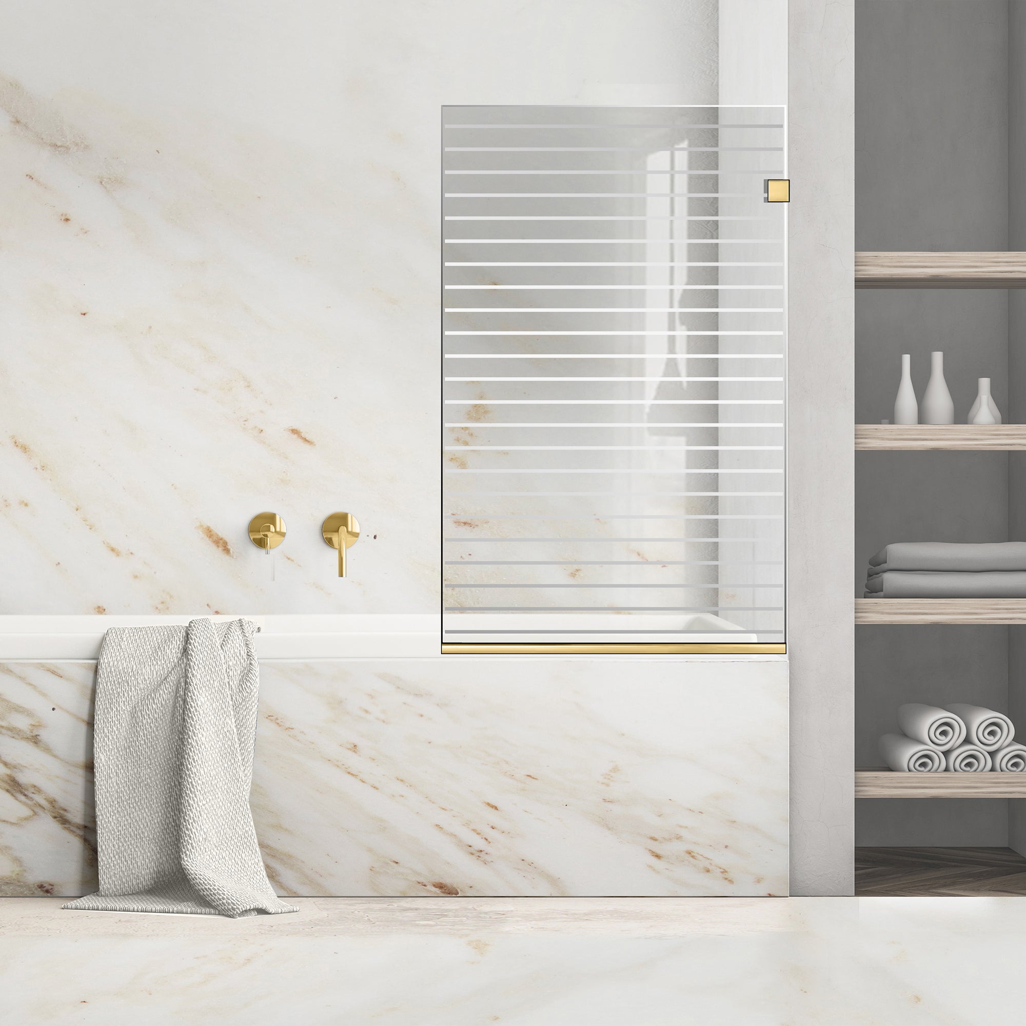 Bath screen, Bath screen Stainless steel