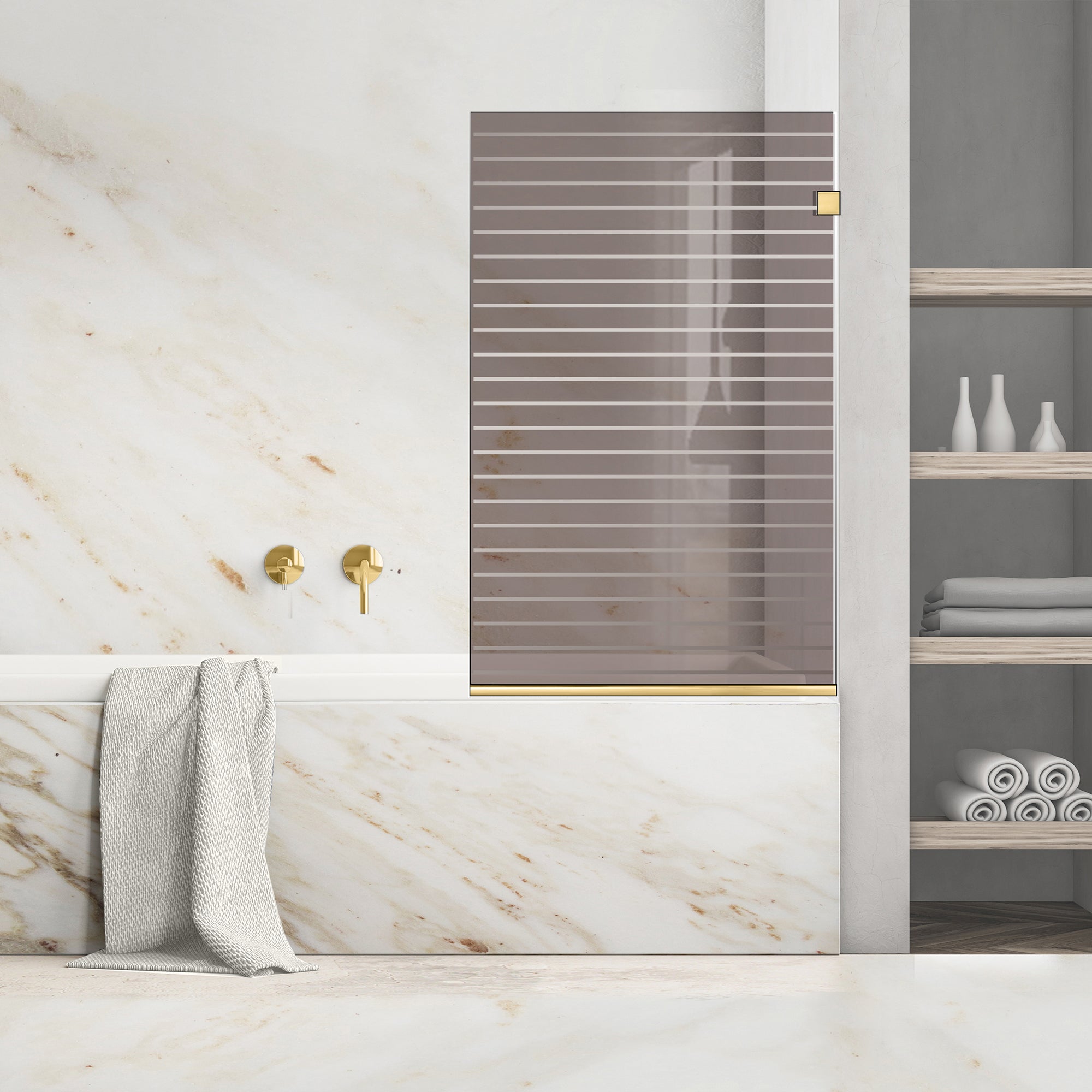 Bath screen, Bath screen Stainless steel