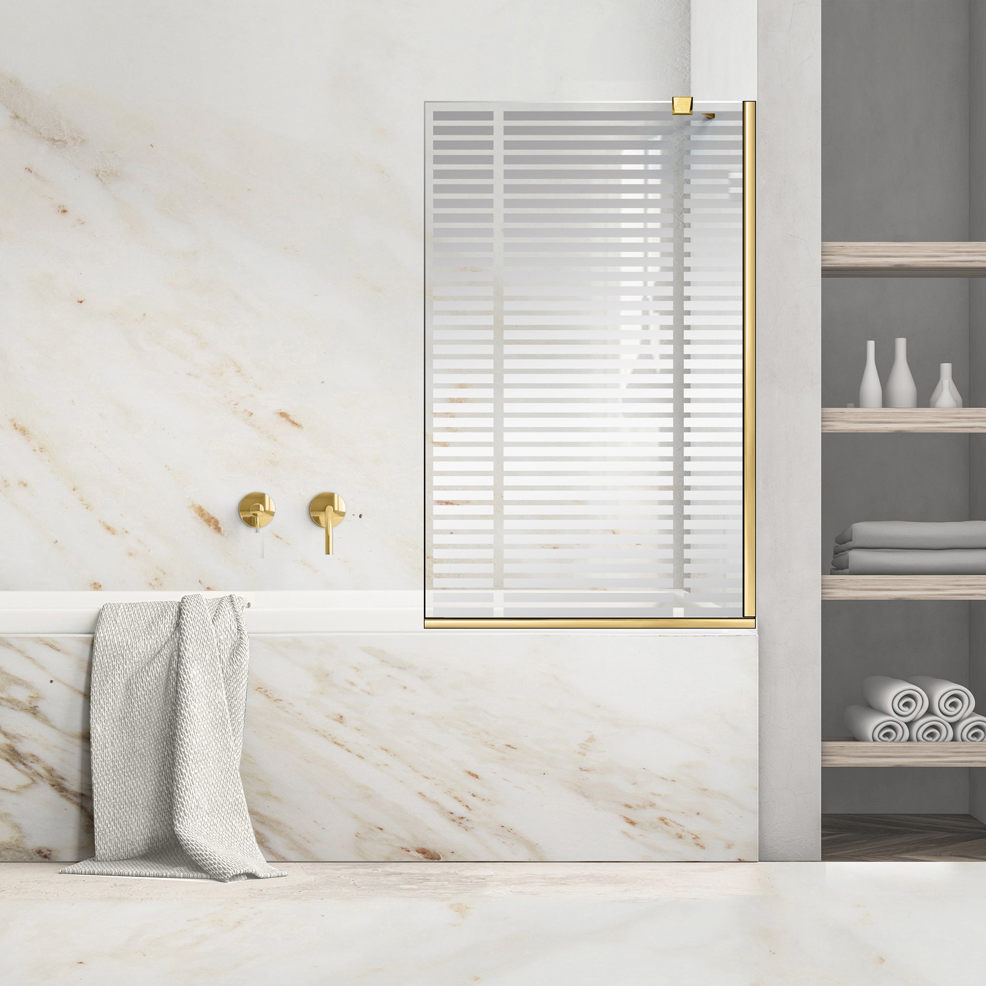 Bath screen, Bath screen Stainless steel