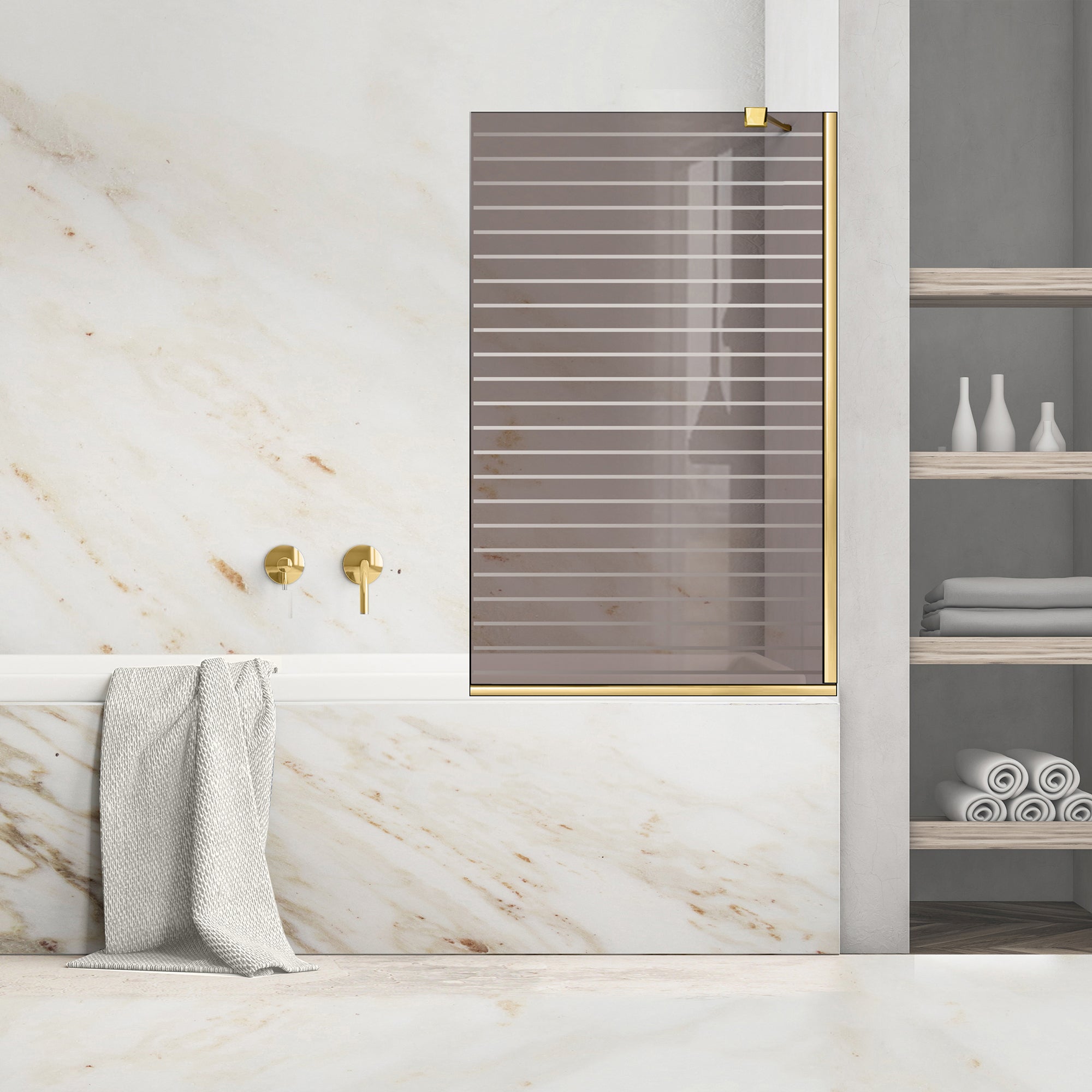 Bath screen, Bath screen Stainless steel