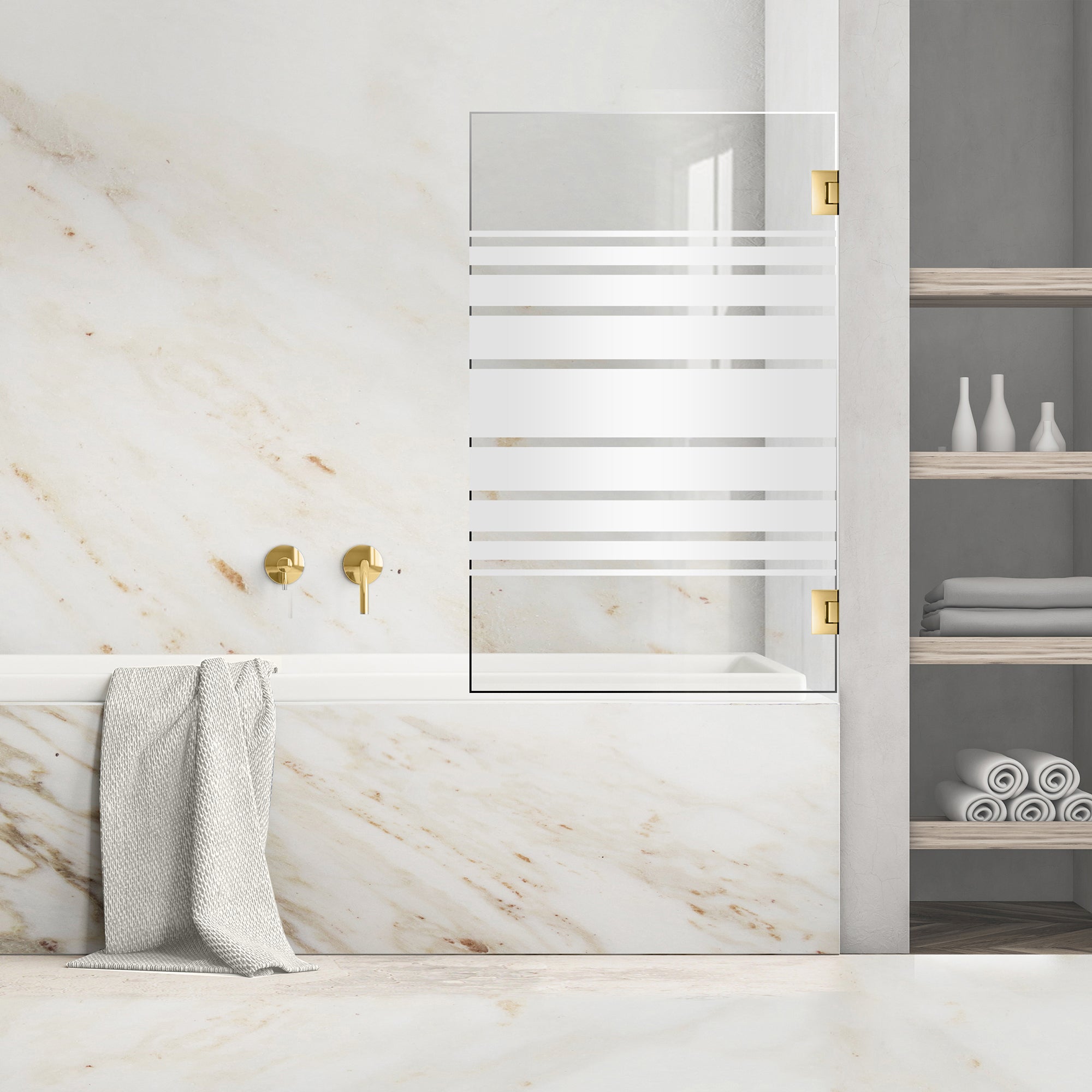 Bath screen, Bath screen Stainless steel