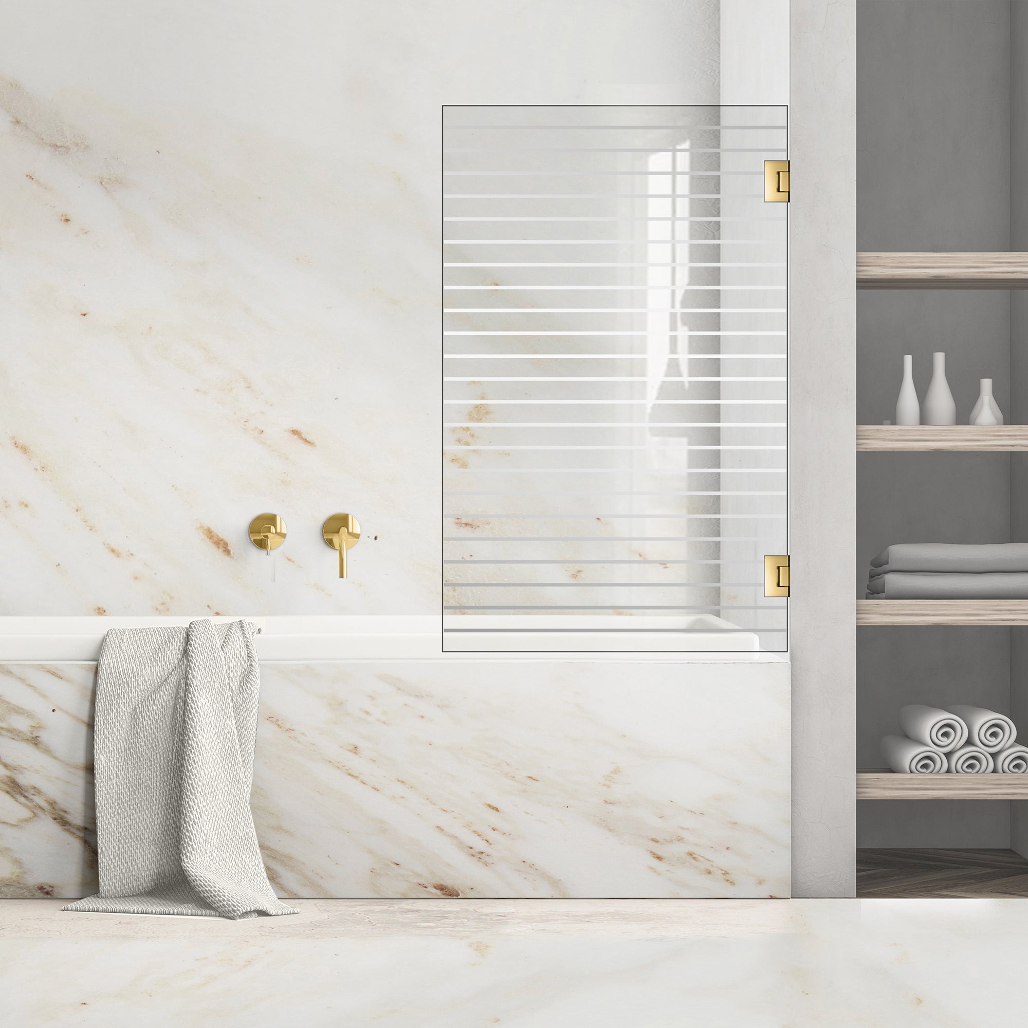 Bath screen, Bath screen Stainless steel