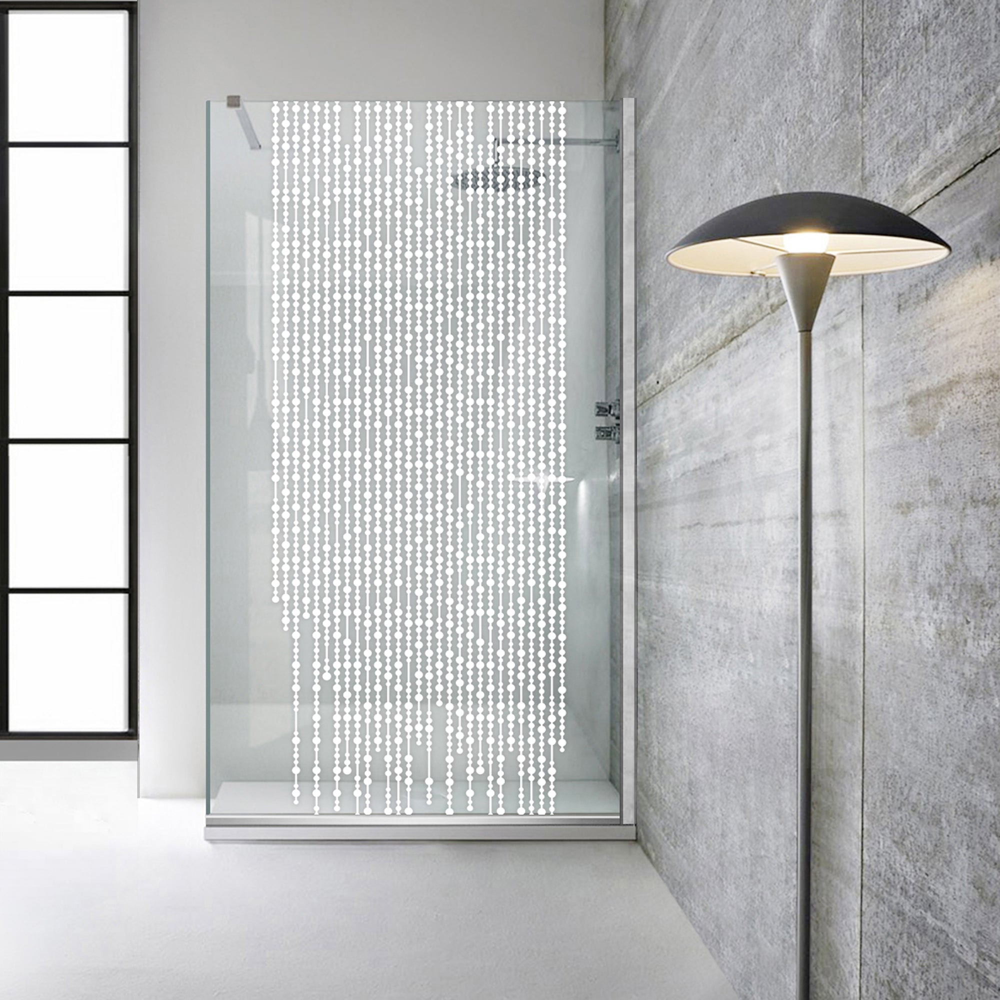 Paravan dus Walk-in, Perete dus Inox, #Clara #Víztiszta