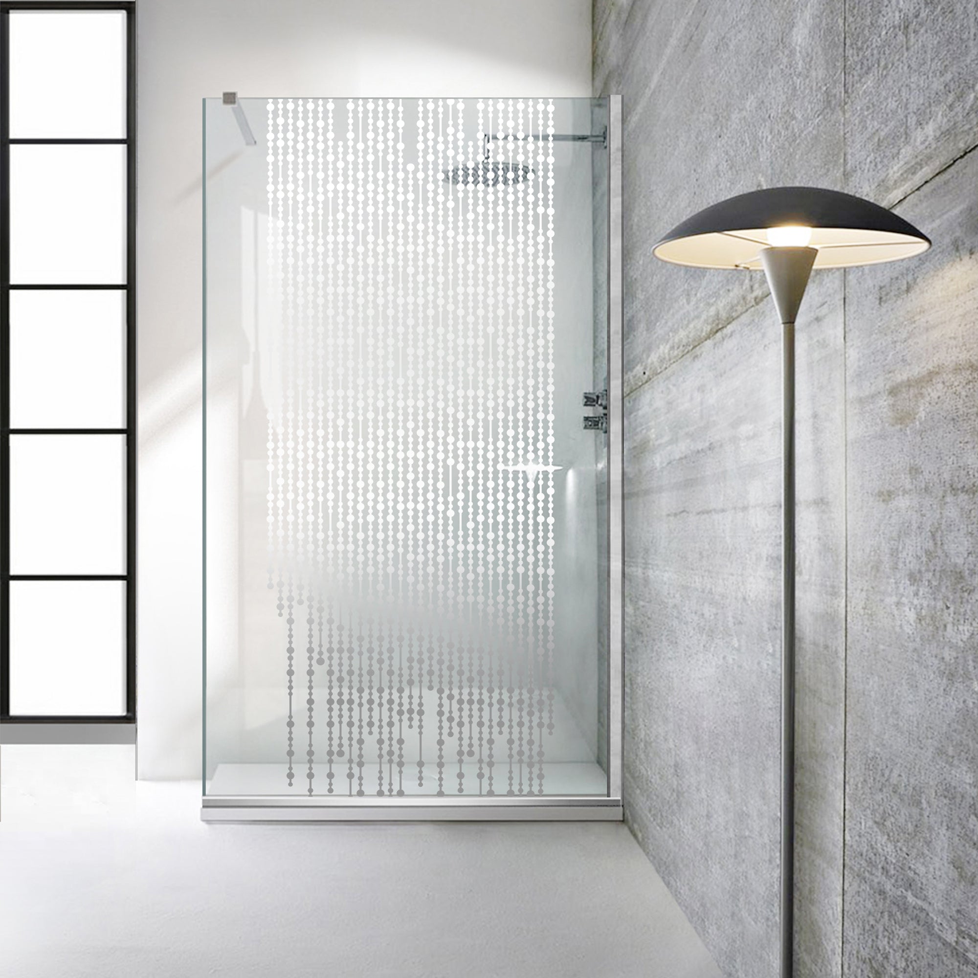 Paravan dus Walk-in, Perete dus Inox, #Clara #Víztiszta