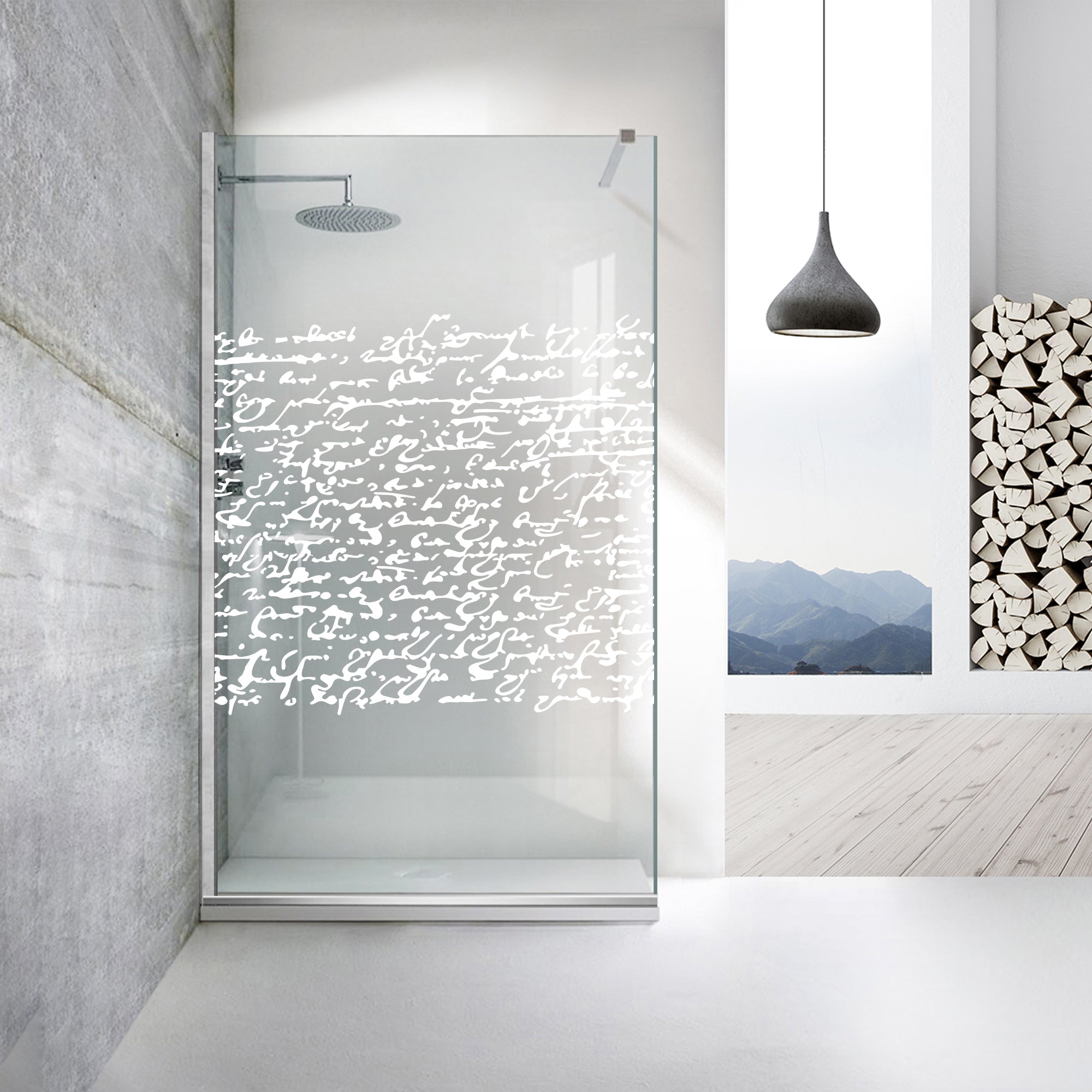 Paravan dus Walk-in, Perete dus Inox, #Clara #Víztiszta