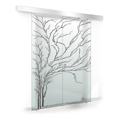 Usa sticla glisanta, Usa sticla interioara #Mat