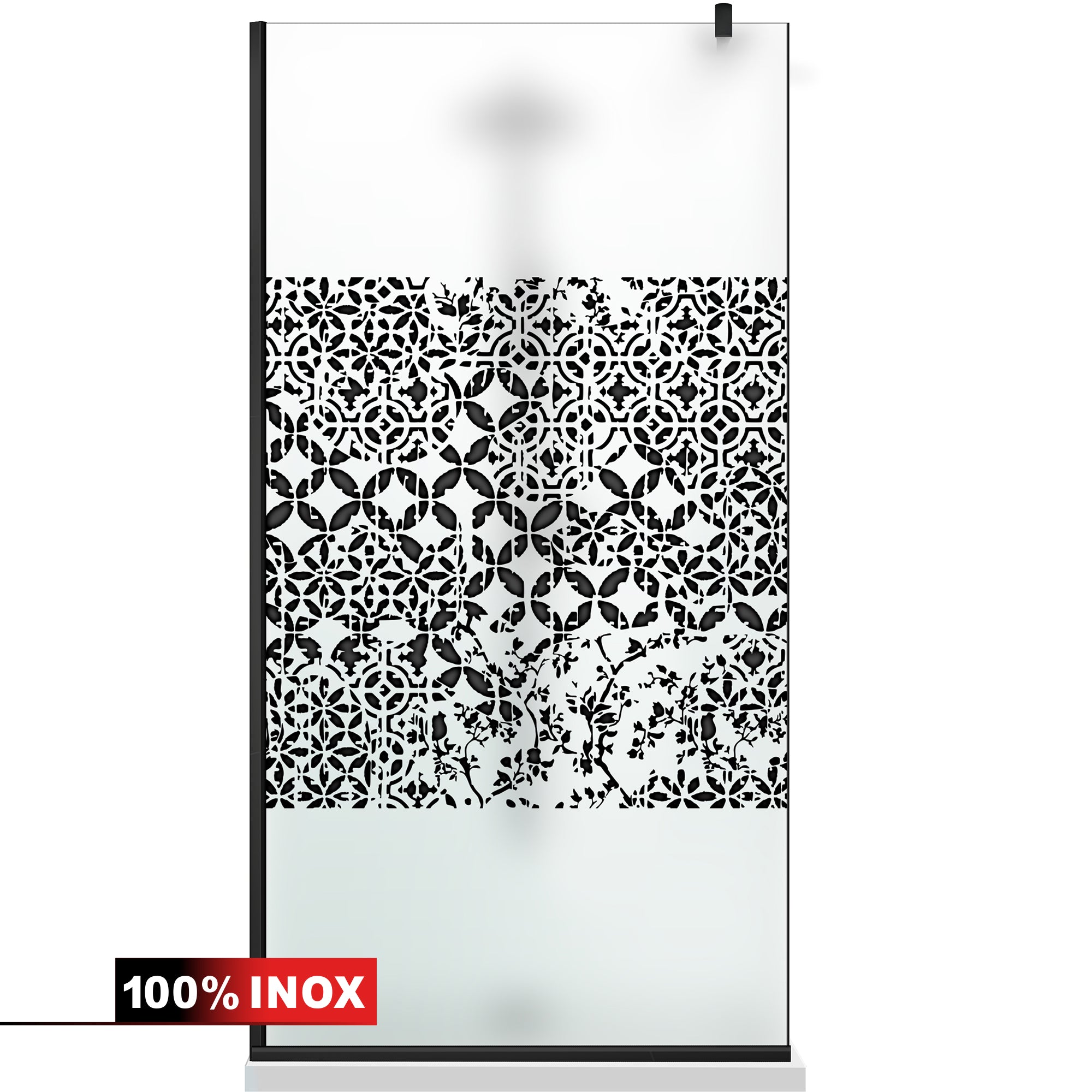 Paravan dus Walk-in, Perete dus  Auriu, #Mat #Matt