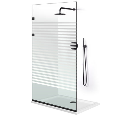 Paravan dus Walk-in, Perete dus Inox, #Clara #Víztiszta