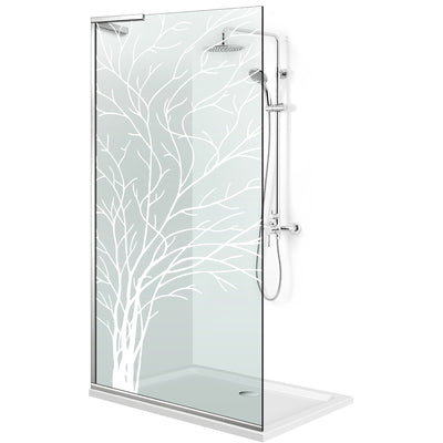 Paravan dus Walk-in, Perete dus Inox, #Clara #Víztiszta