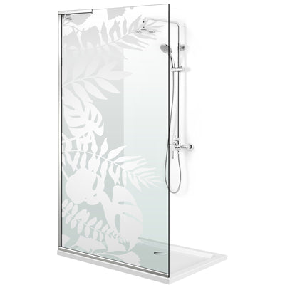 Paravan dus Walk-in, Perete dus Inox, #Clara #Víztiszta