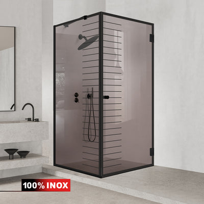 Cabina dus cu usa batanta #Bronz
