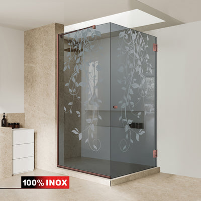 Cabina dus cu usa batanta #Gri
