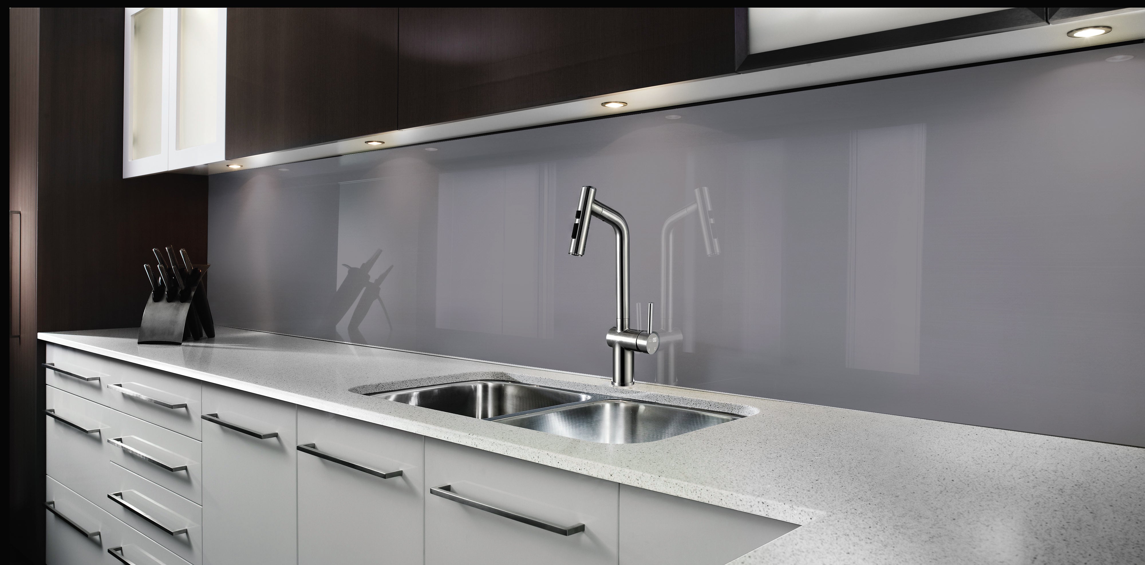Sticla vopsita bucatarie placari #P4277