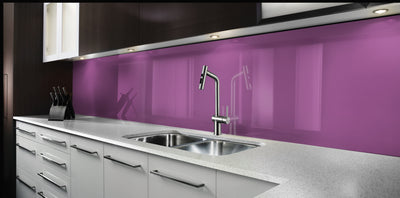 Sticla vopsita bucatarie placari  #7655