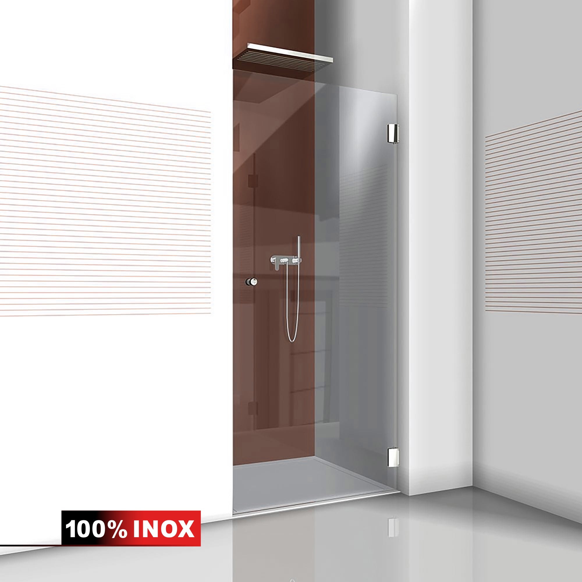 Usa dus inox #Clara