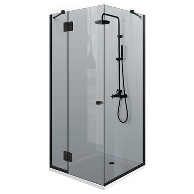 Cabina dus cu 3 elemente cu usa batanta