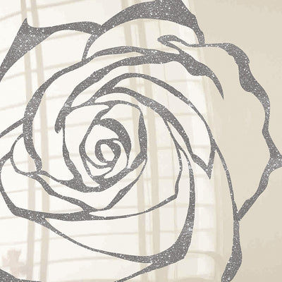 Verre peint pour revêtements de cuisine, modèle ROSE