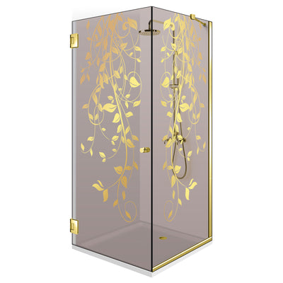 Cabina dus cu usa batanta #Bronz