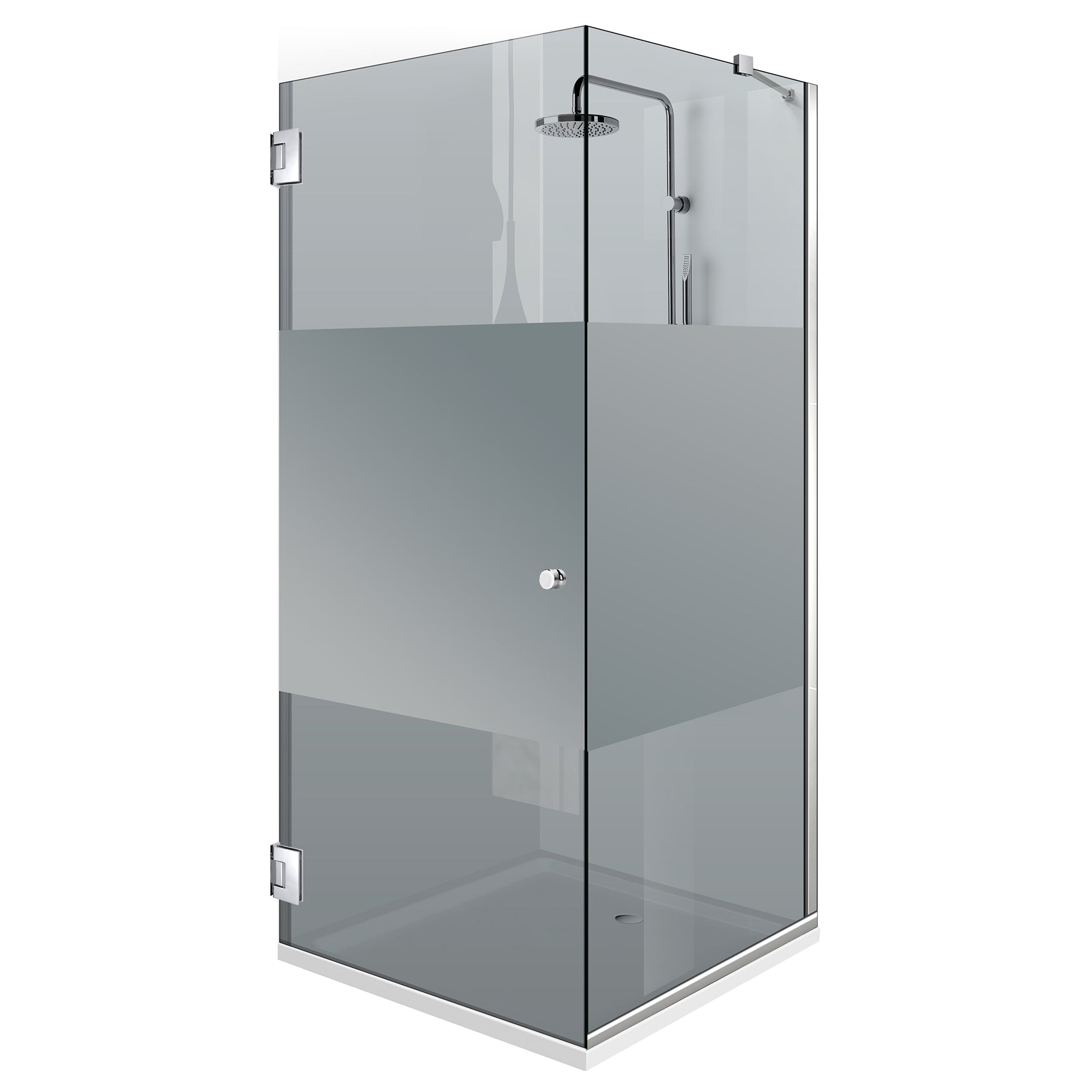 Cabina dus cu usa batanta #Gri
