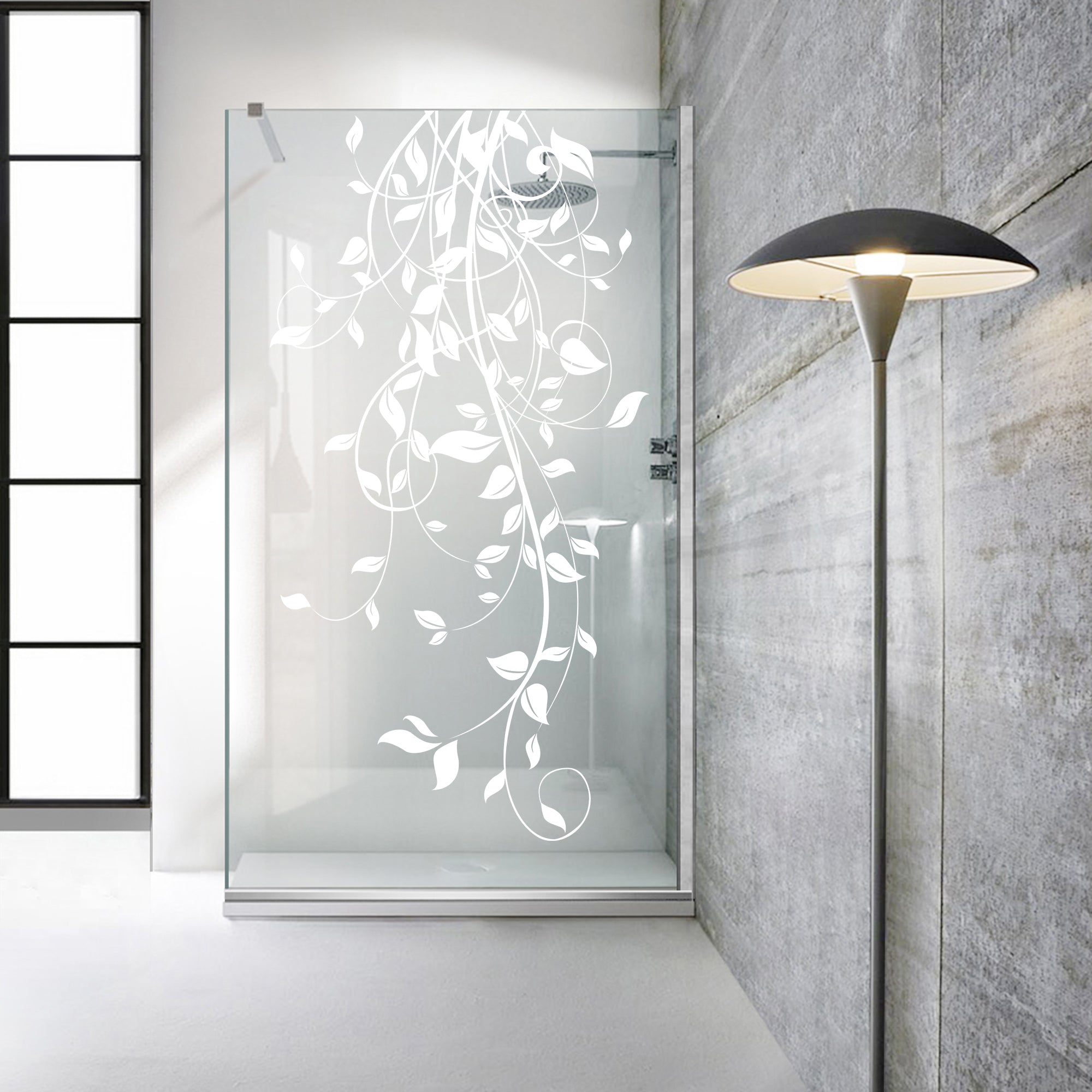 Paravan dus Walk-in, Perete dus  Inox, #Clara #Víztiszta