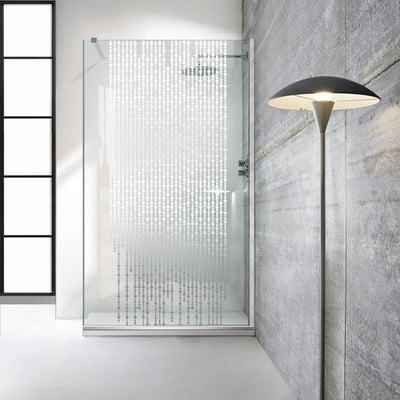 Paravan dus Walk-in, Perete dus  Inox, #Clara #Víztiszta
