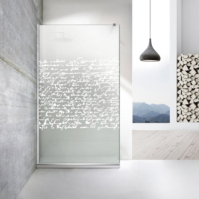 Paravan dus Walk-in, Perete dus  Inox, #Mata #Matt